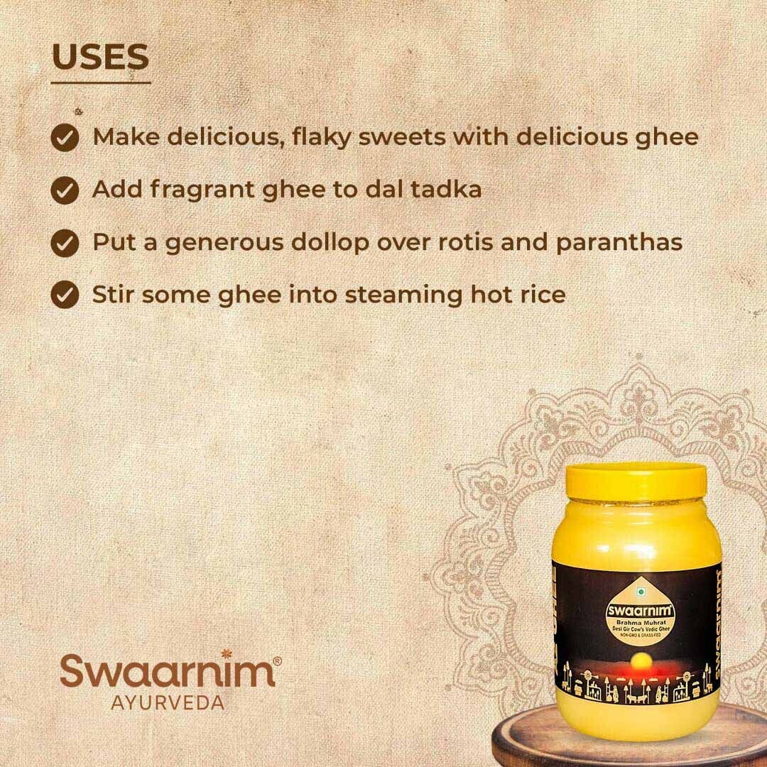 Swaarnim’s A2 Brahma Muhurta Ghee 1000ml