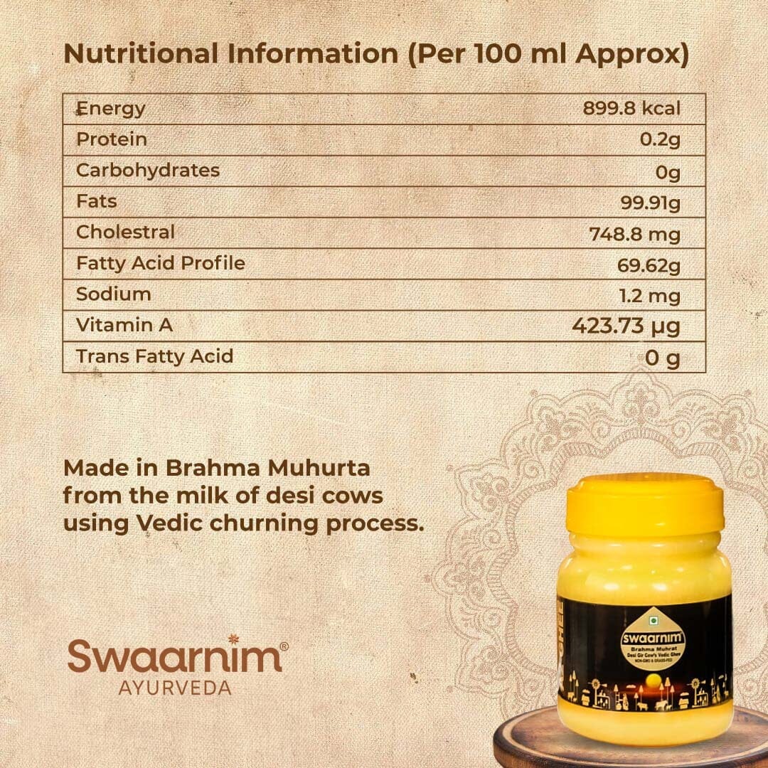 Swaarnim’s A2 Brahma Muhurta Ghee 500ml